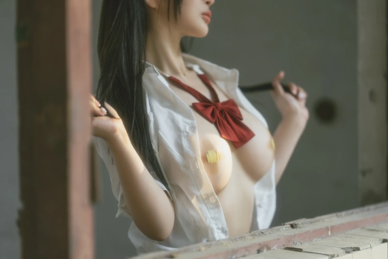 《废墟jk》｜桜井宁宁 · 74张写真