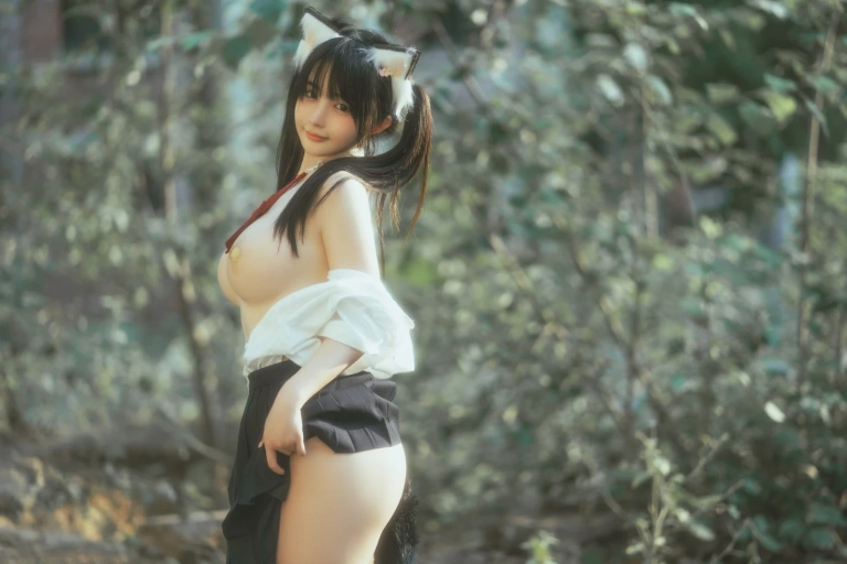 《废墟jk》｜桜井宁宁 · 74张写真