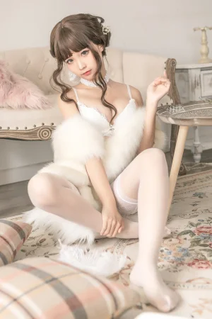 《新毛披肩套》｜蠢沫沫 · 40张写真