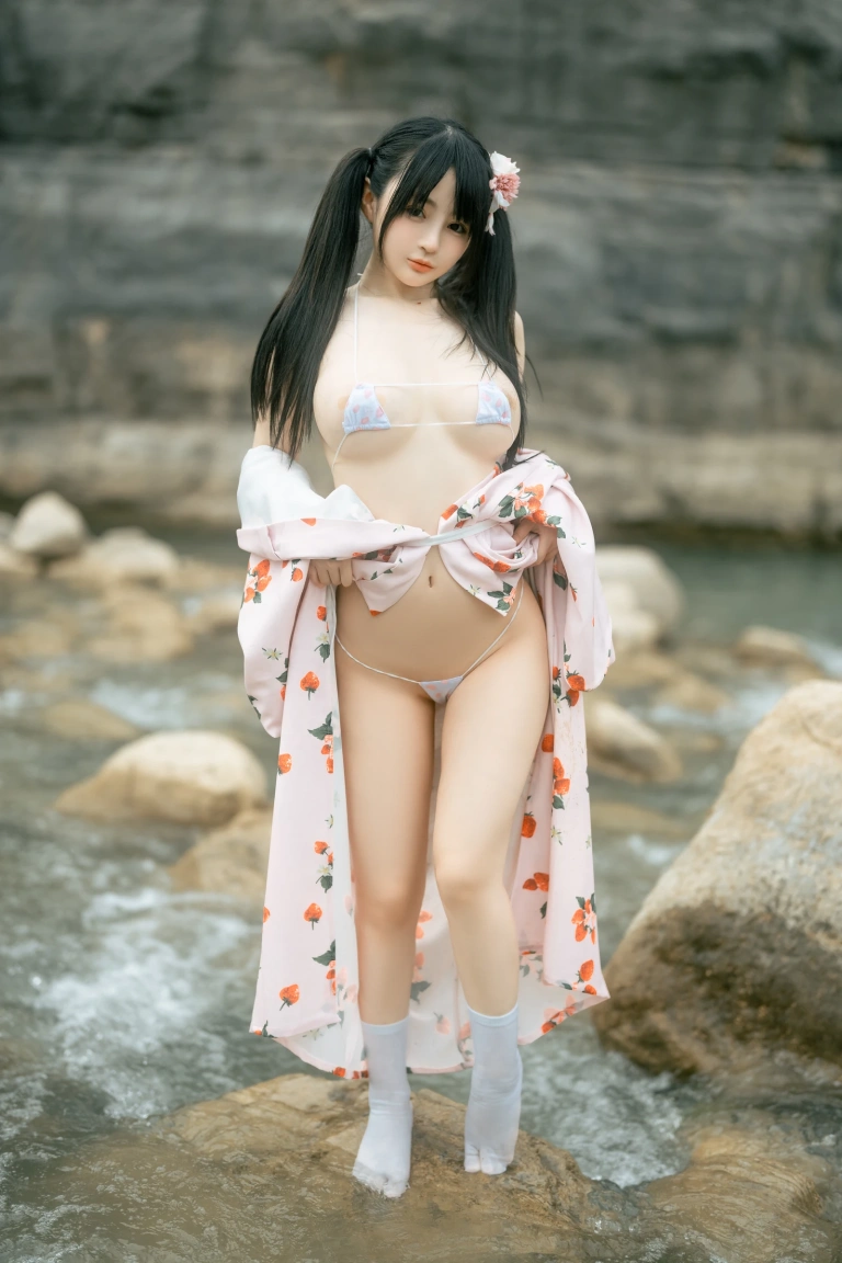 《浴袍》｜桜井宁宁 · 76张写真