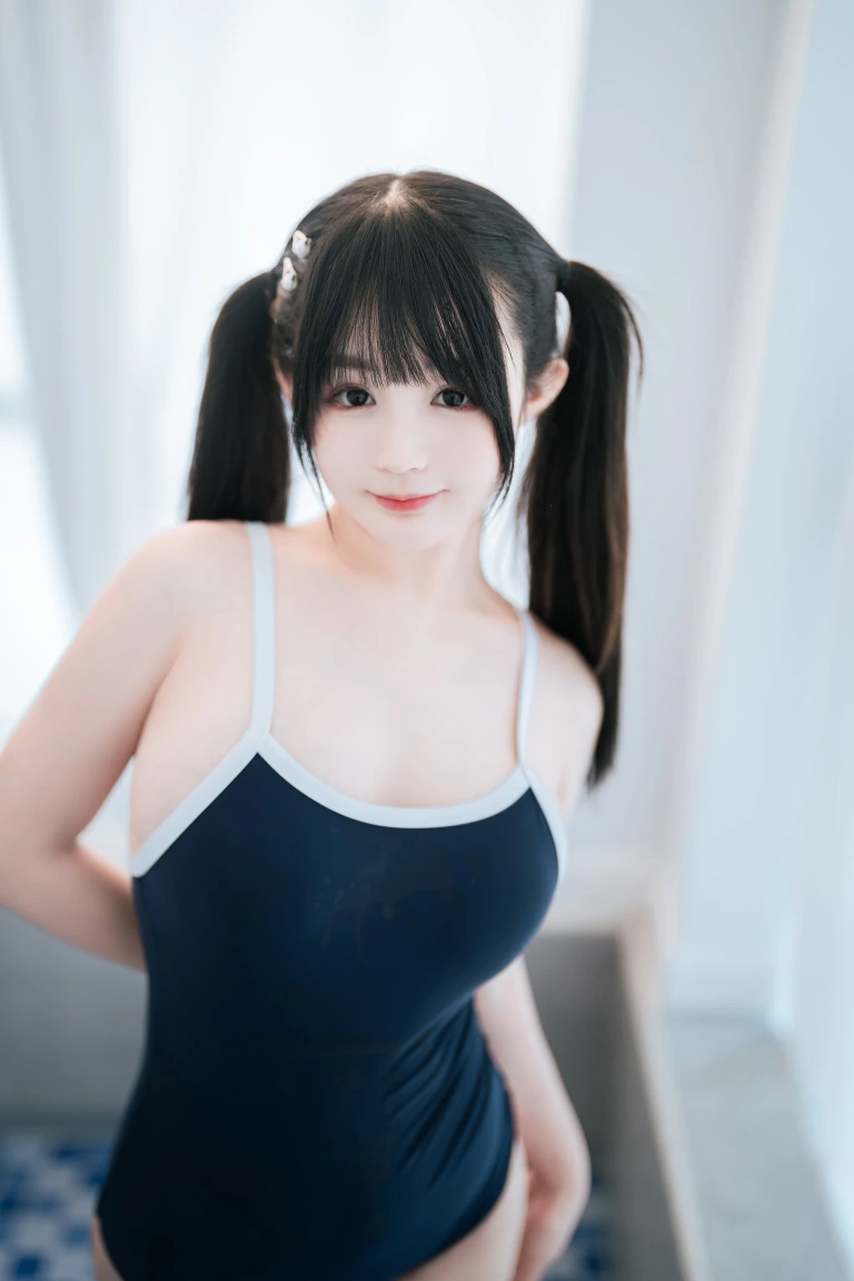 《白丝死库水》｜桜井宁宁 · 84张写真