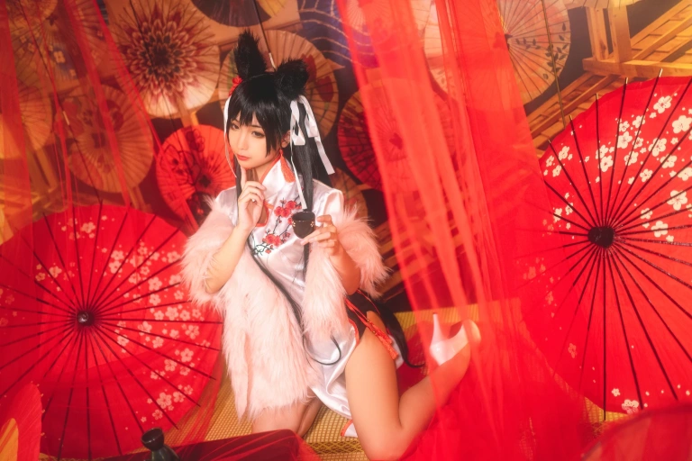 《爱宕旗袍》｜蠢沫沫 · 40张写真