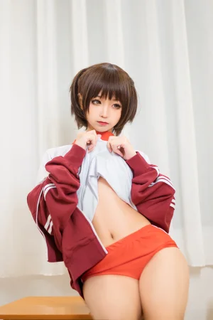 《体操服红》｜蠢沫沫 · 45张写真