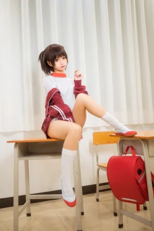 《体操服红》｜蠢沫沫 · 45张写真