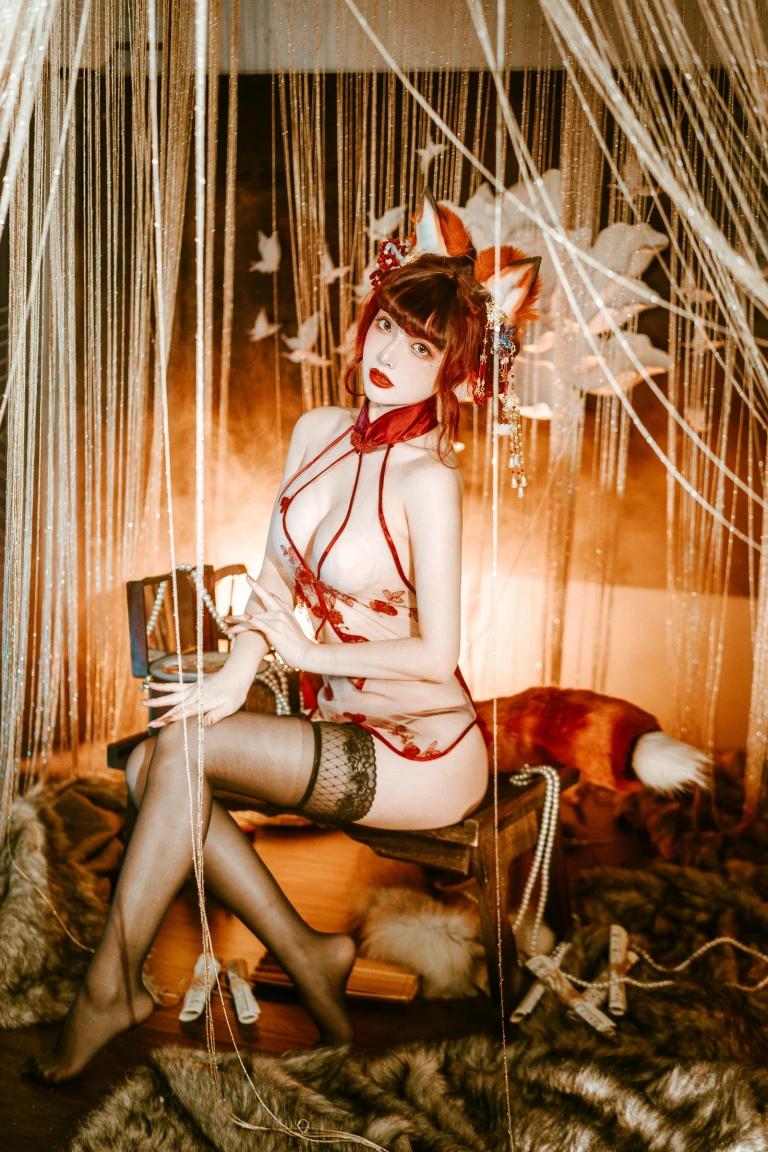 《王者荣耀 妲己》｜雯仔不讲道理 · 12张写真