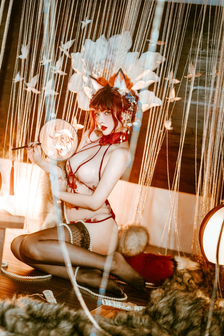 《王者荣耀 妲己》｜雯仔不讲道理 · 12张写真
