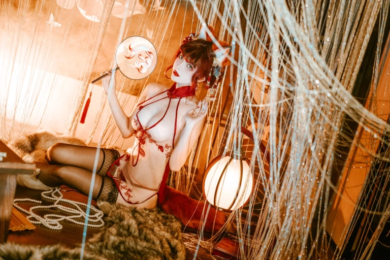 《王者荣耀 妲己》｜雯仔不讲道理 · 12张写真