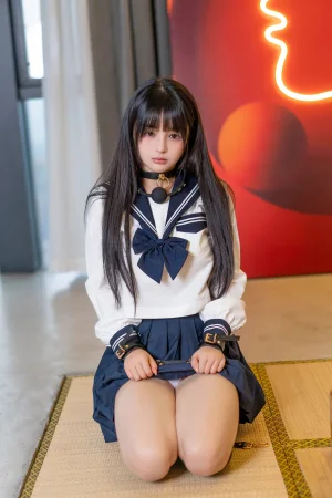 《JK的秘密（蜡烛）》｜桜井宁宁 · 83张写真