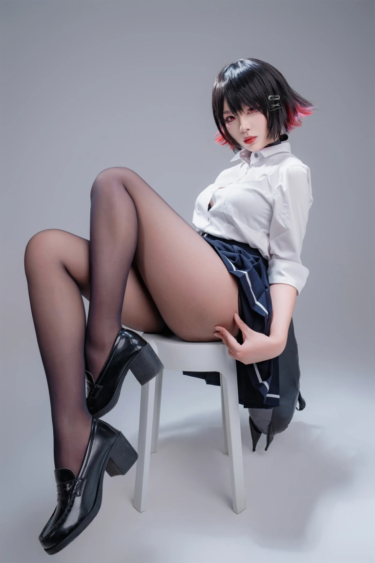 《NO.84 – 绝区零 鲨鱼妹JK》｜轩萧学姐 · 100张写真、1 个视频