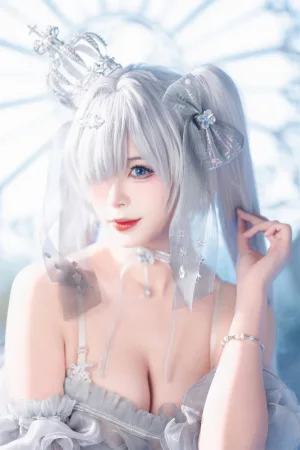 《NO.86 – Nikke 灰姑娘·水晶公主》｜轩萧学姐 · 40张写真