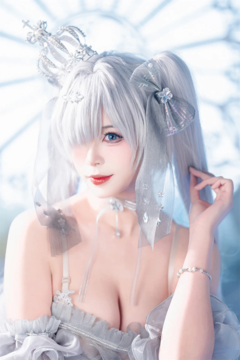《NO.86 – Nikke 灰姑娘·水晶公主》｜轩萧学姐 · 40张写真