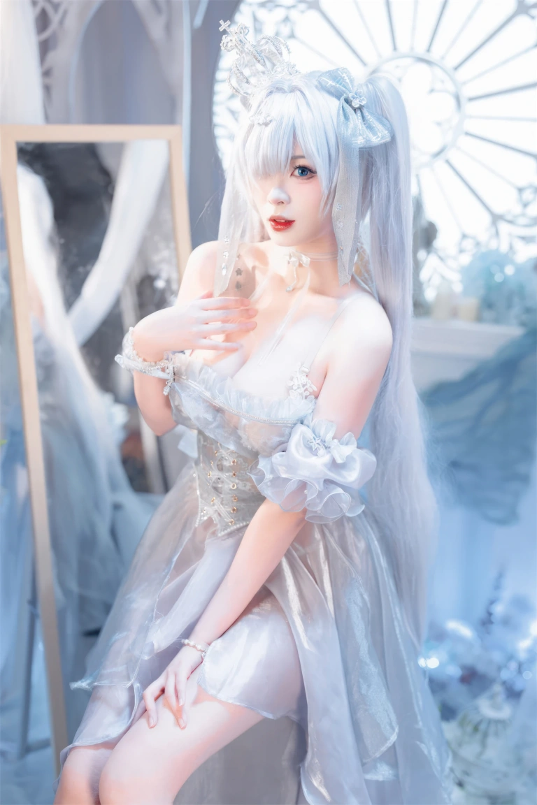 《NO.86 – Nikke 灰姑娘·水晶公主》｜轩萧学姐 · 40张写真