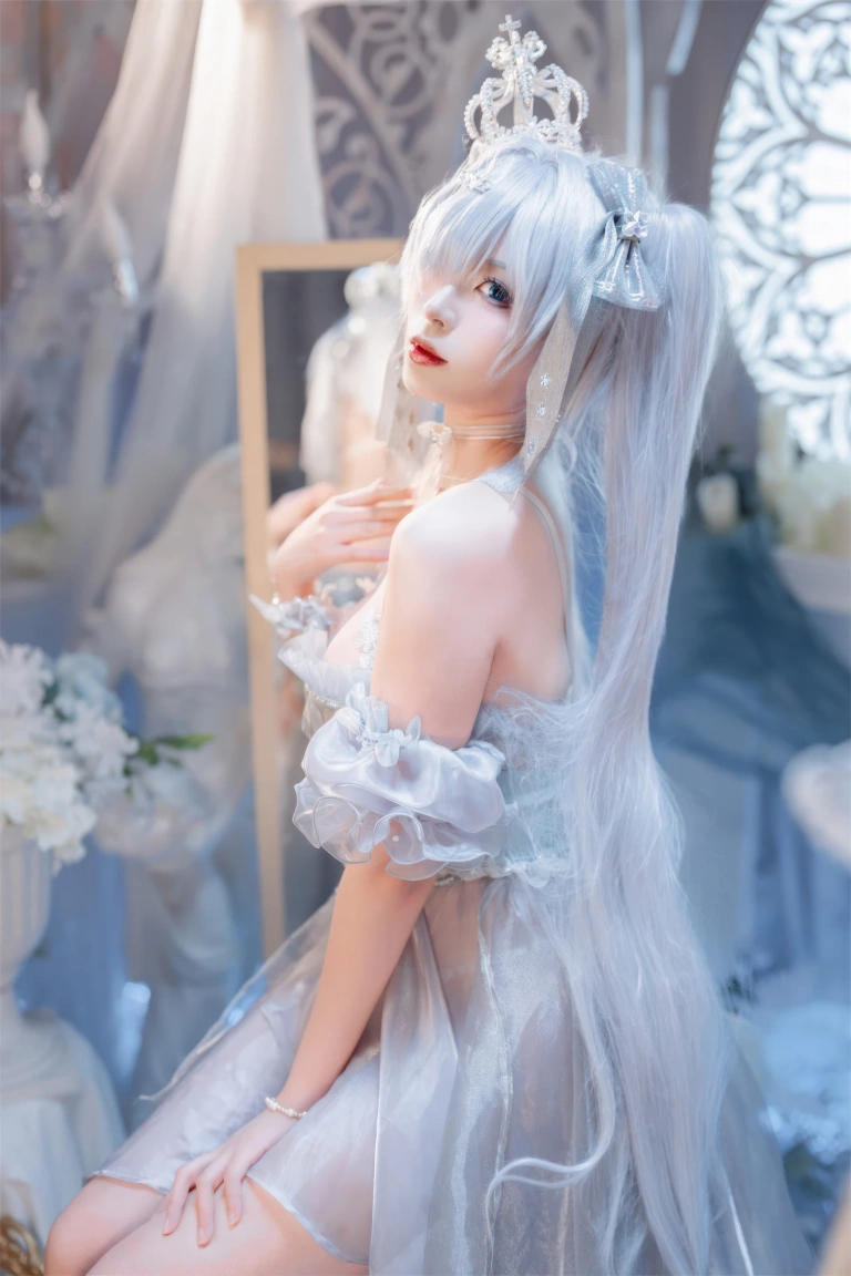 《NO.86 – Nikke 灰姑娘·水晶公主》｜轩萧学姐 · 40张写真