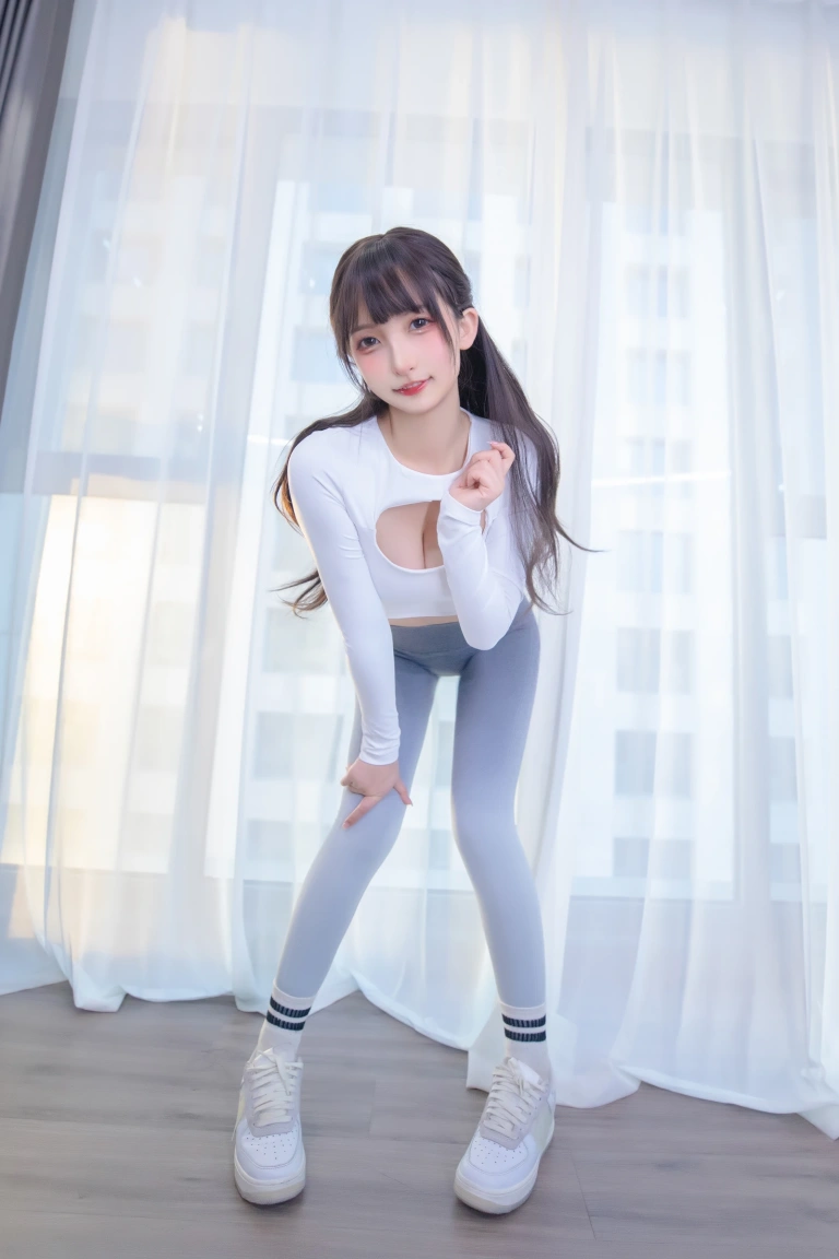 《第四季 序号5：《瑜伽少女》》｜神楽坂真冬 · 75张写真