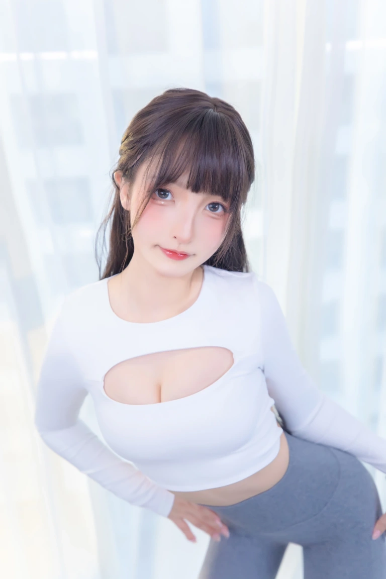 《第四季 序号5：《瑜伽少女》》｜神楽坂真冬 · 75张写真