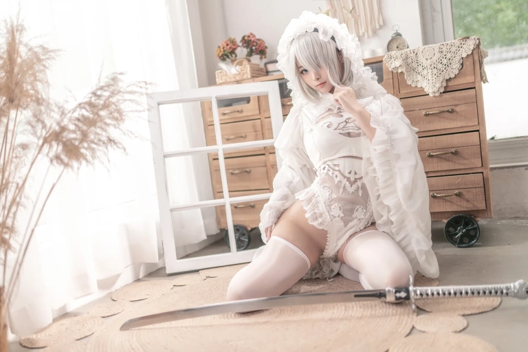 《尼尔纪元 白花嫁》｜蠢沫沫 · 20张写真
