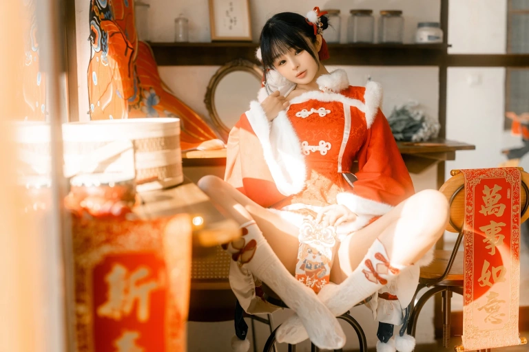《龙年新年篇》｜桜井宁宁 · 70张写真