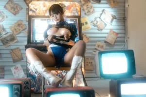 《电玩春丽》｜桜井宁宁 · 60张写真