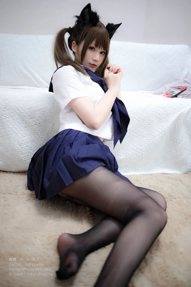 《水手服》｜Nyako喵子 · 150张写真、5 个视频