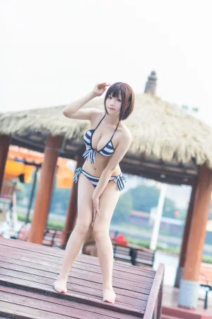 《加藤惠泳装》｜Nyako喵子 · 11张写真