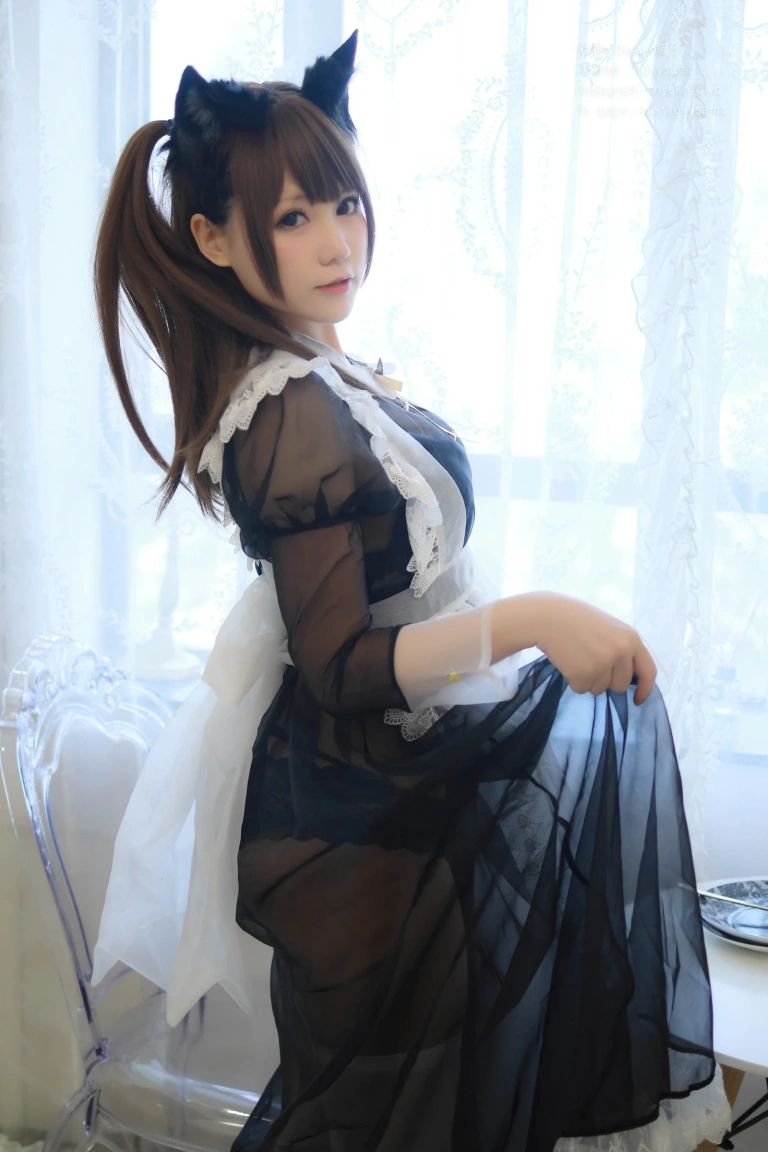 《透明女仆》｜Nyako喵子 · 50张写真