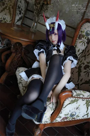《酒吞童子女仆》｜Nyako喵子 · 42张写真