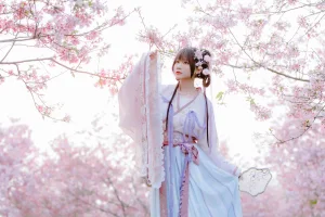 《樱花汉服 花神祈愿》｜Nyako喵子 · 52张写真