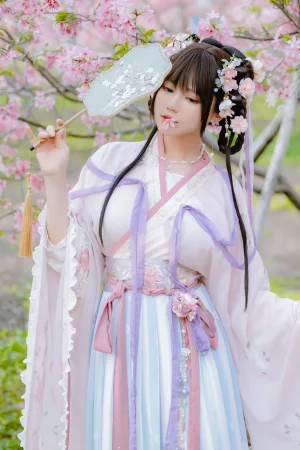 《樱花汉服 花神祈愿》｜Nyako喵子 · 52张写真