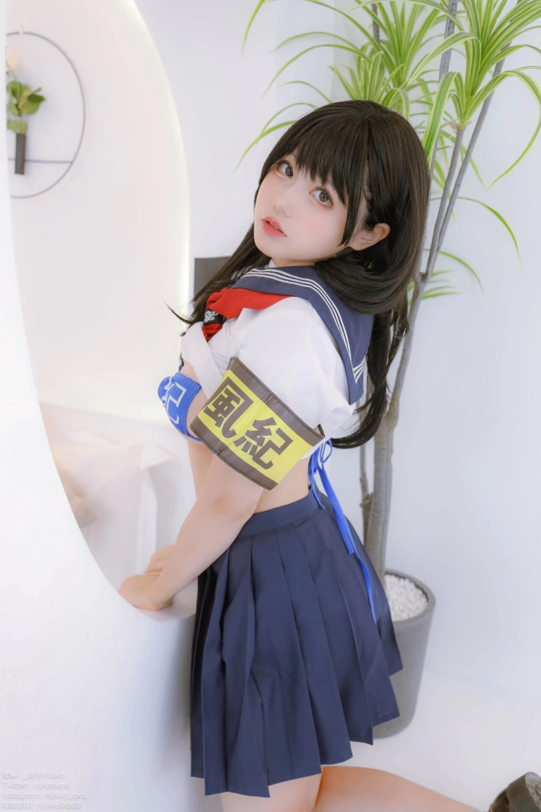 《风纪委员》｜Nyako喵子 · 85张写真、1 个视频