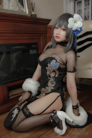 《路易九世旗袍》｜Nyako喵子 · 48张写真