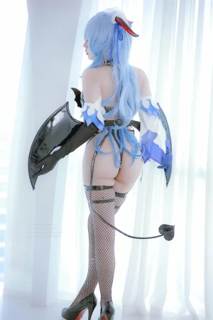《原神 甘雨魅魔》｜Nyako喵子 · 76张写真