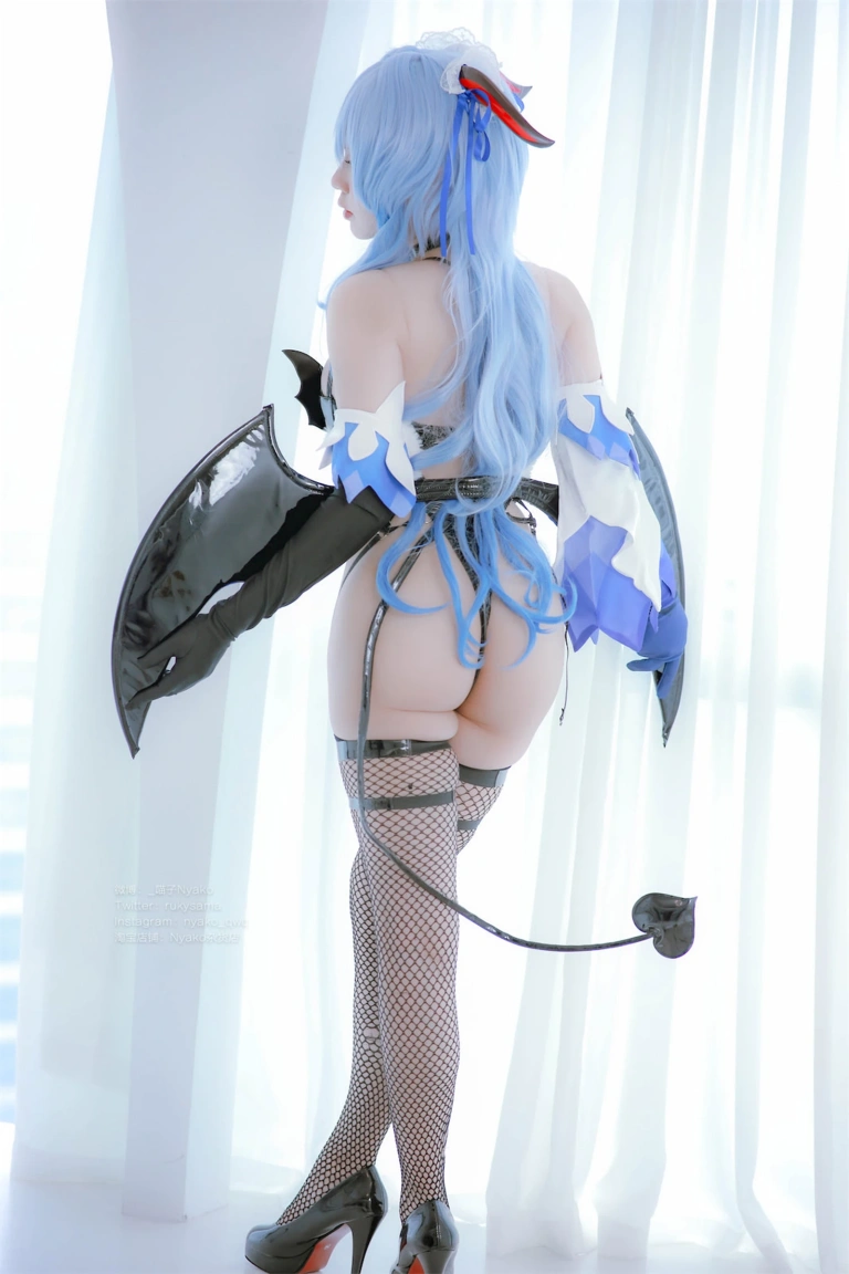 《原神 甘雨魅魔》｜Nyako喵子 · 76张写真
