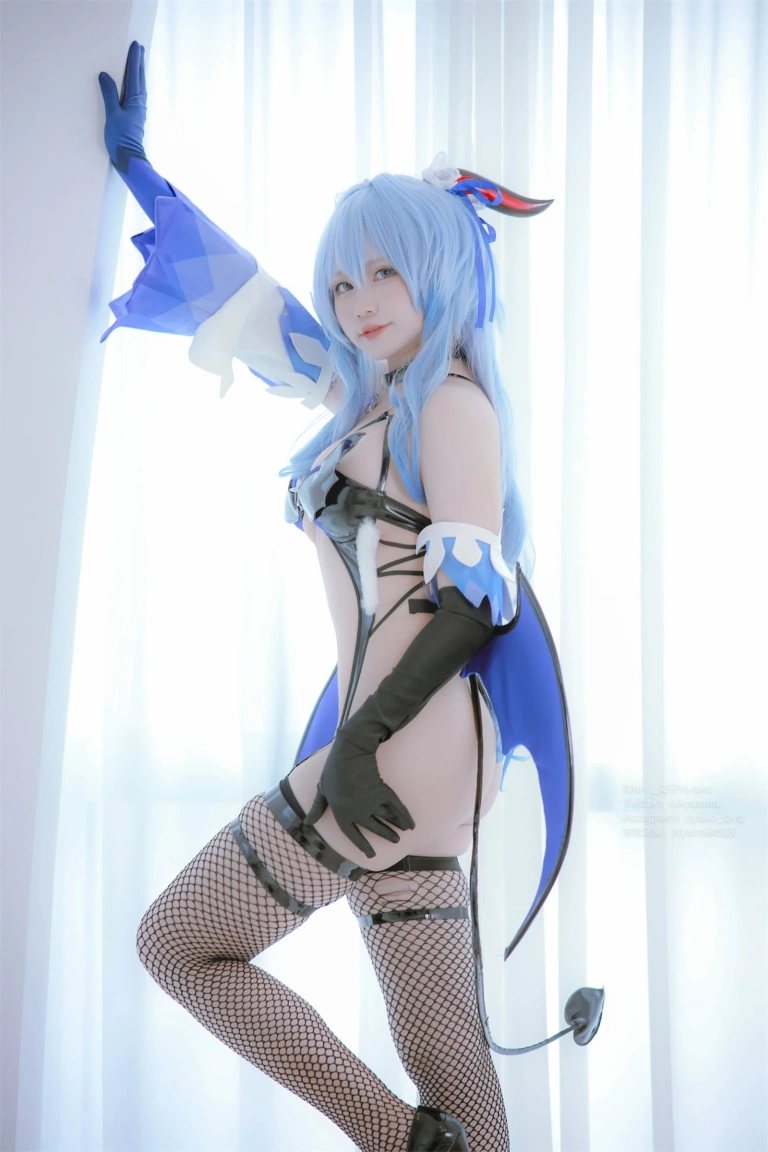 《原神 甘雨魅魔》｜Nyako喵子 · 76张写真
