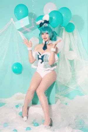 《初音白兔》｜Nyako喵子 · 41张写真