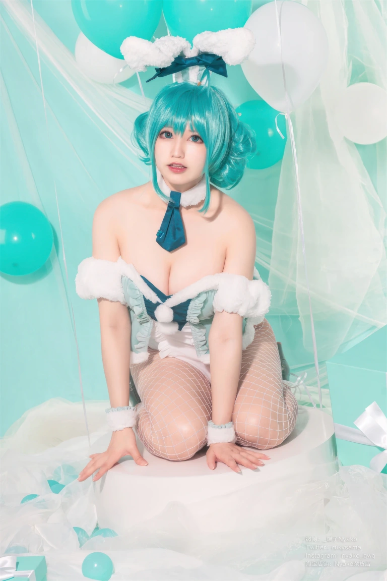 《初音白兔》｜Nyako喵子 · 41张写真
