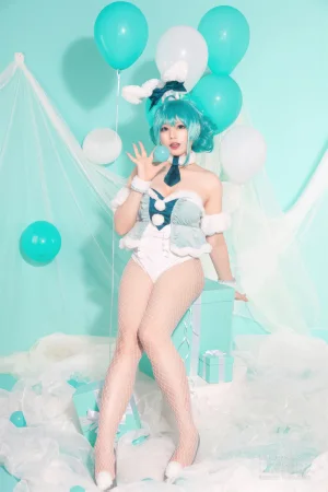 《初音白兔》｜Nyako喵子 · 41张写真