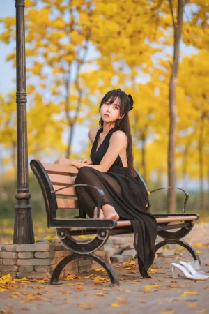 《秋有银杏 春有黄风铃》｜萌芽儿o0 · 23张写真