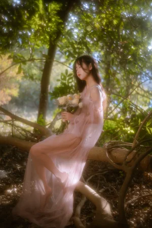 《林中少女》｜萌芽儿o0 · 30张写真