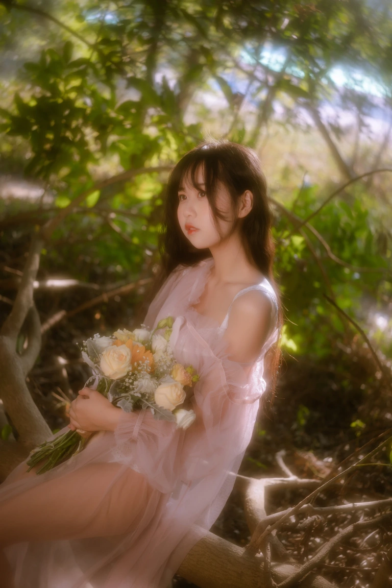 《林中少女》｜萌芽儿o0 · 30张写真