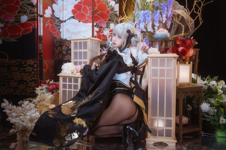 《白兔和服》｜萌芽儿o0 · 18张写真