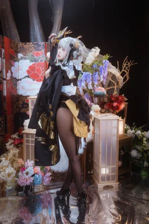 《白兔和服》｜萌芽儿o0 · 18张写真
