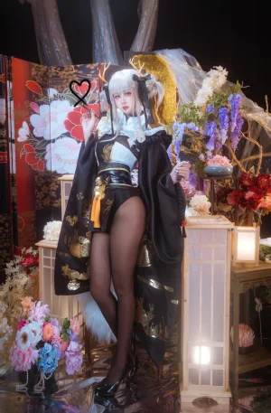 《白兔和服》｜萌芽儿o0 · 18张写真