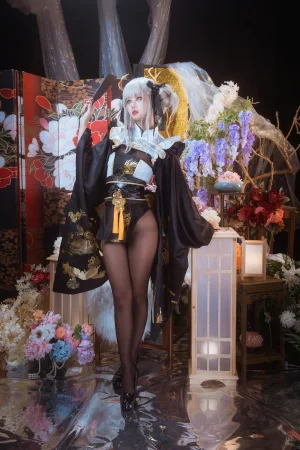 《白兔和服》｜萌芽儿o0 · 18张写真