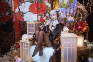 《白兔和服》｜萌芽儿o0 · 18张写真