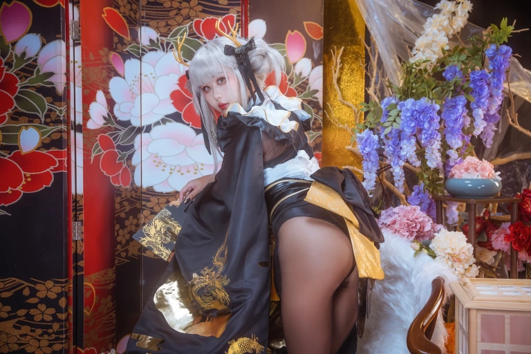 《白兔和服》｜萌芽儿o0 · 18张写真