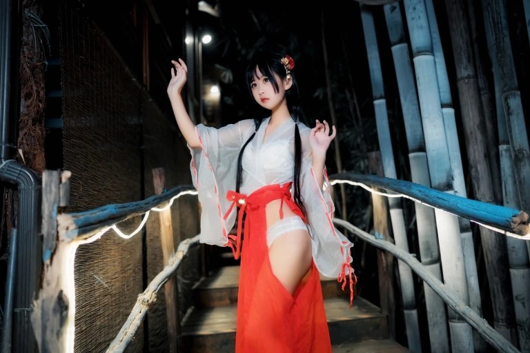 《透明巫女》｜萌芽儿o0 · 14张写真