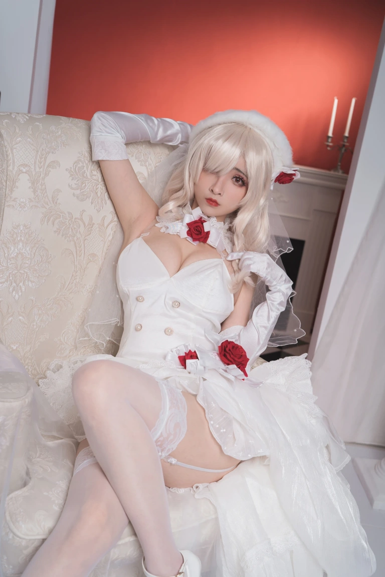 《G36c花嫁》｜rioko凉凉子 · 25张写真