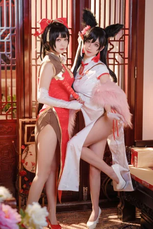 《爱宕旗袍》｜rioko凉凉子 · 20张写真