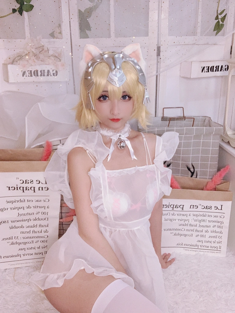 《白贞德女仆》｜rioko凉凉子 · 17张写真