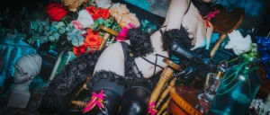 《黑贞》｜rioko凉凉子 · 16张写真